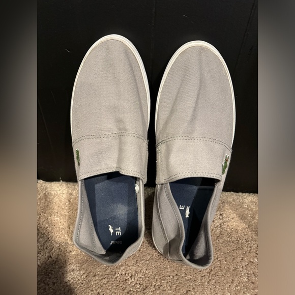 Lacoste Grey Marice slip on men’s shoe - Picture 4 of 7